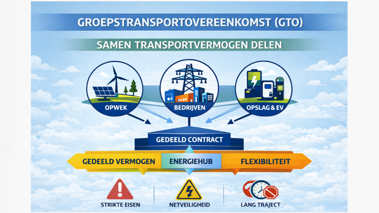 Group Transport Agreement (GTO) overview for energy hubs and grid congestion management